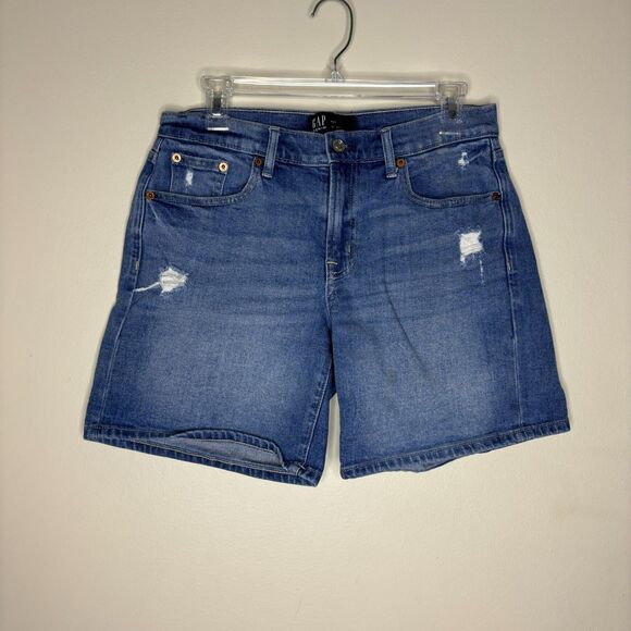 Gap womens Denim 5" Short Size 4 / 27 Blue - Picture 1 of 4